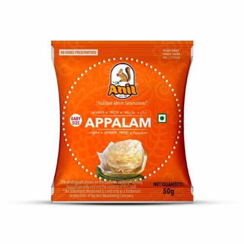 Anil appalam _50g_ front