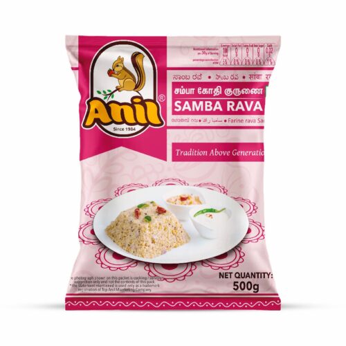 Anil samba rava _500g_front